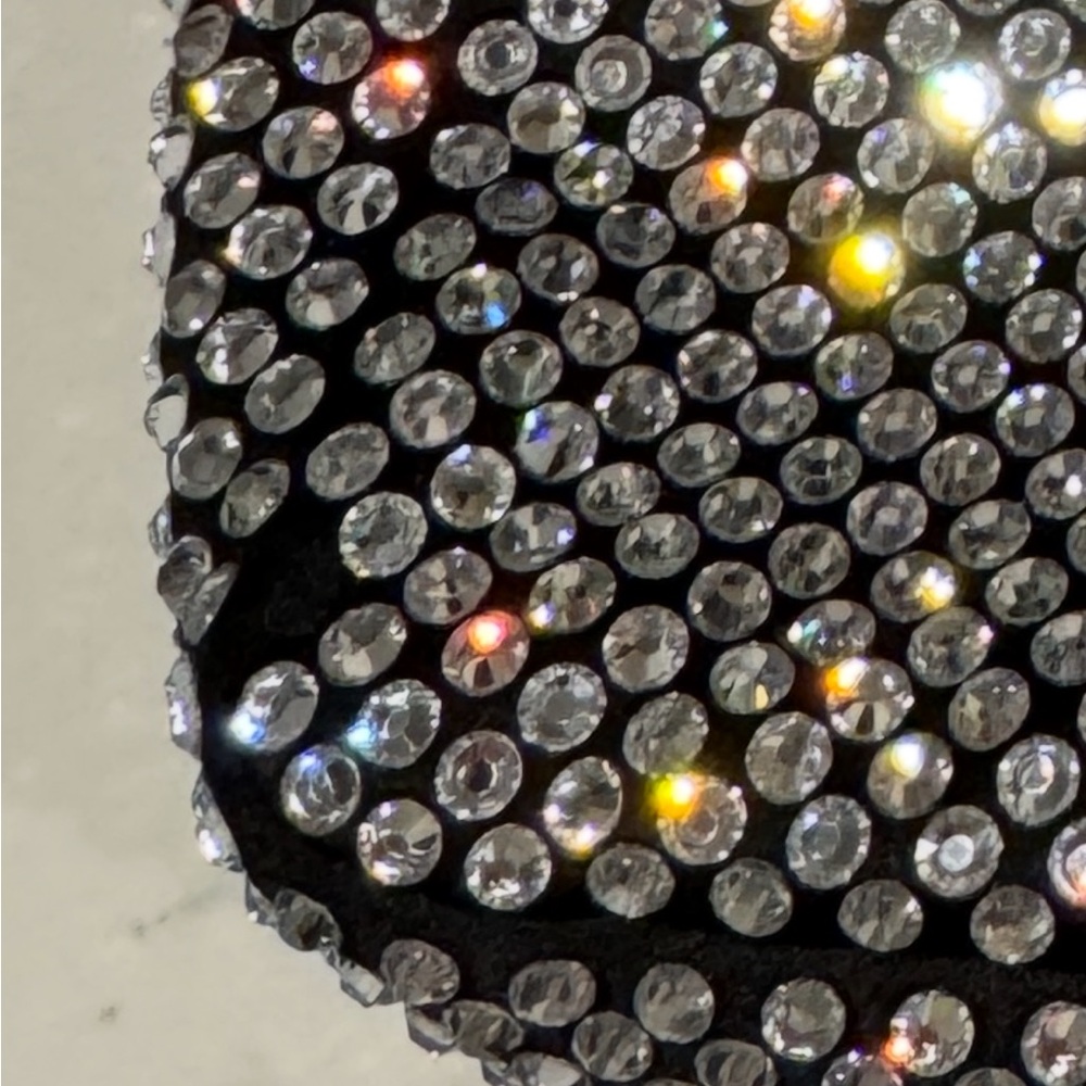 Prada Re-edition Black Crystal-Studded Shoulder Bag - Picture 11 of 11